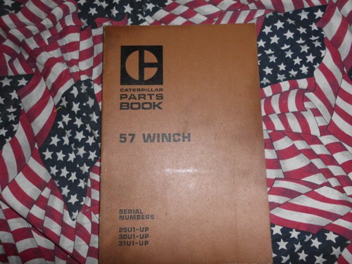 Caterpillar 57winch parts - caterpillar,