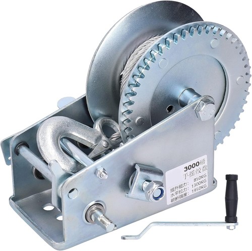 Hand winch self - hand, winch,