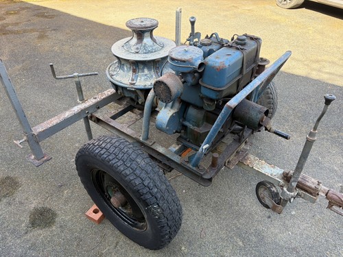 Lister diesel engine with