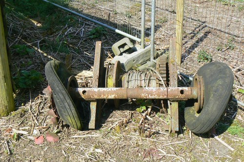 Vintage mobile winch - vintage,