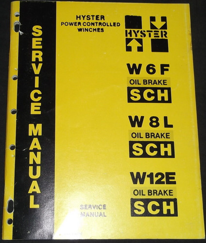 Hyster allied w6f w8l w12e - hyster,